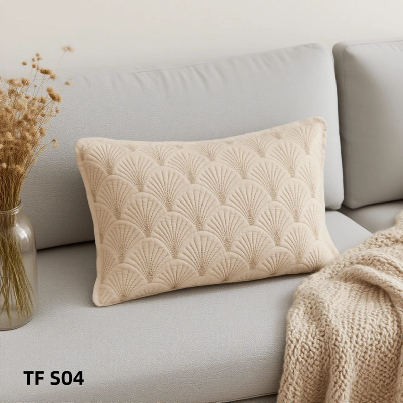 FUNDA DE COJIN CHENILLE 30X50CM - 1