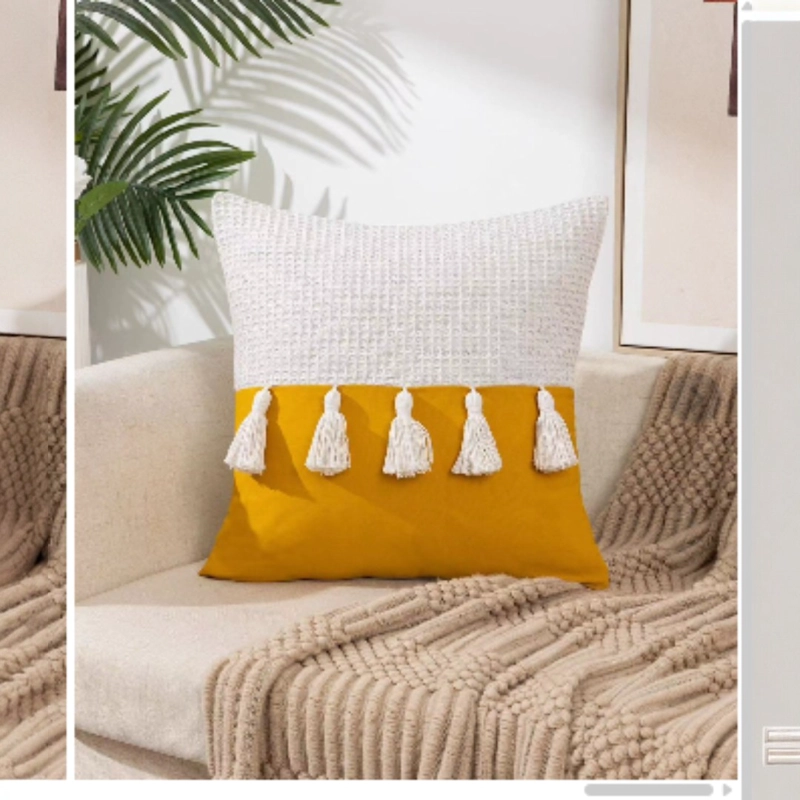 PACK DE 2 FUNDAS DE COJIN 45X45CM - 1