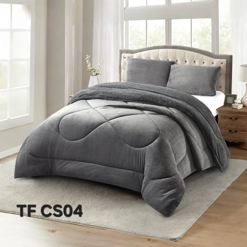 COBERTOR PLUSH DE INVIERNO TF PLAZA Y MEDIA - 1