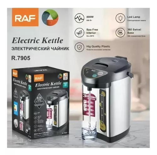 HERVIDOR DE AGUA TERMO ELECTRICO 6.8 LITROS RAF - 1