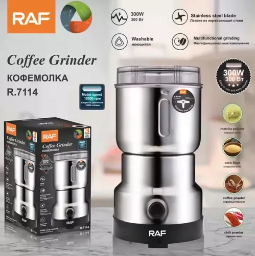 MOLINO ELÉCTRICO PULVERIZADOR CAFE ESPECIES COCINA RAF - 1
