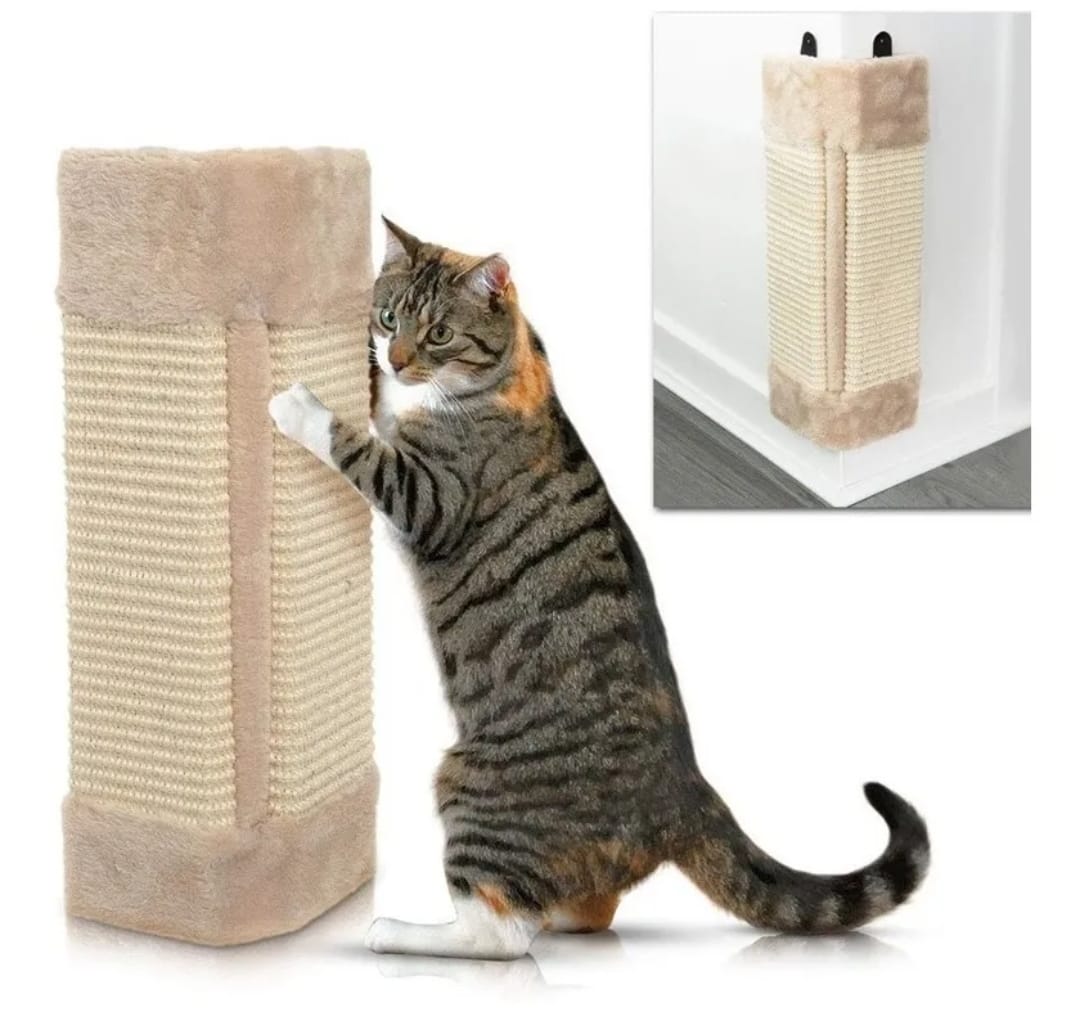 RASCADOR GATOS ANGELES DEL HOGAR SILLONES Y MUROS 40CM X 23CM AZUL - 1