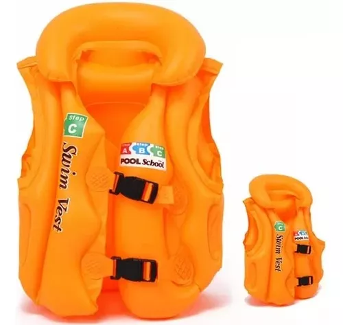 CHALECO ANGELES DEL HOGAR INFLABLE SEGURIDAD NIÑOS PISCINA - 2