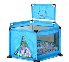 CORRALITO PARA BEBE ANGELES DEL HOGAR AZUL GIMNASIO DIDÁCTICO - 1
