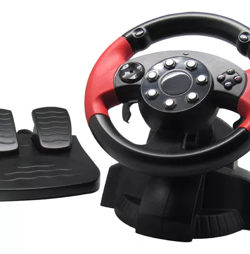 CONSOLA VOLANTE CARRERAS CON PEDALES PISO - 3