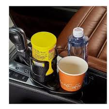 SOPORTE MULTIFUNCIONAL 3 EN 1 PARA AUTO BEBIDAS GIRATORIO - 5