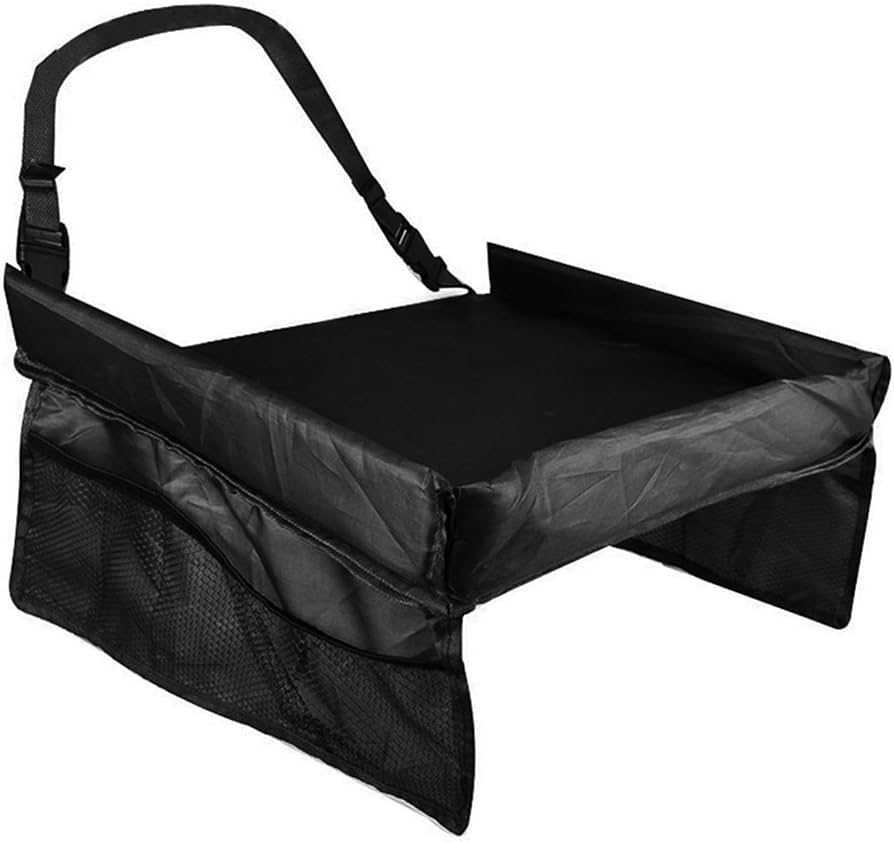 MESA DE VIAJE NIÑOS AUTO BANDEJA IMPERMEABLE AJUSTABLE - 2