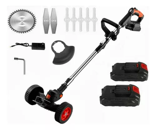 CORTADOR CÉSPED ANGELES DEL HOGAR 450W INALÁMBRICO CON RUEDAS JARDIN - 2
