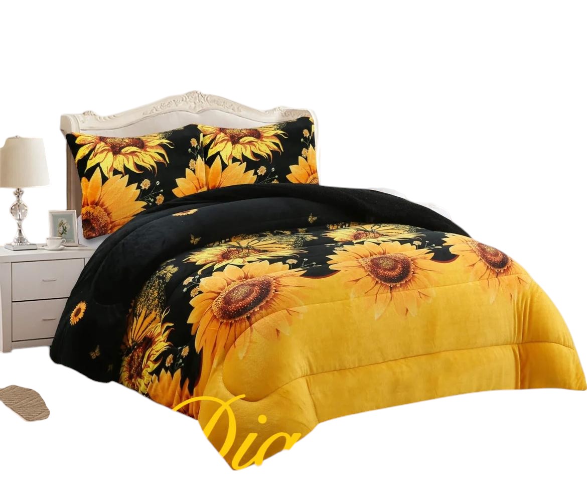 COBERTOR PLUSH CON CHIPORRO 2 PLAZAS - 1