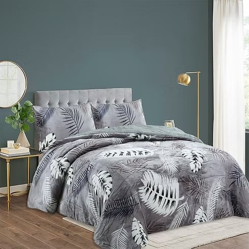 COBERTOR DE INVIERNO PLUSH CON CHIPORRO 2P - 1