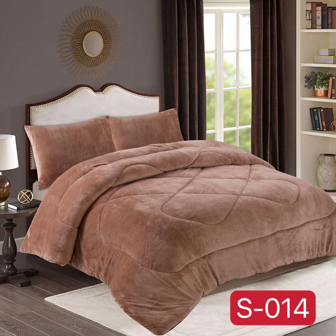 COBERTOR DE INVIERNO PLUSH CON CHIPORRO 2P - 1