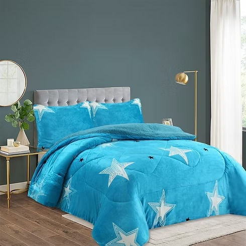 COBERTOR DE INVIERNO PLUSH CON CHIPORRO 1.5 180X230CM - 1
