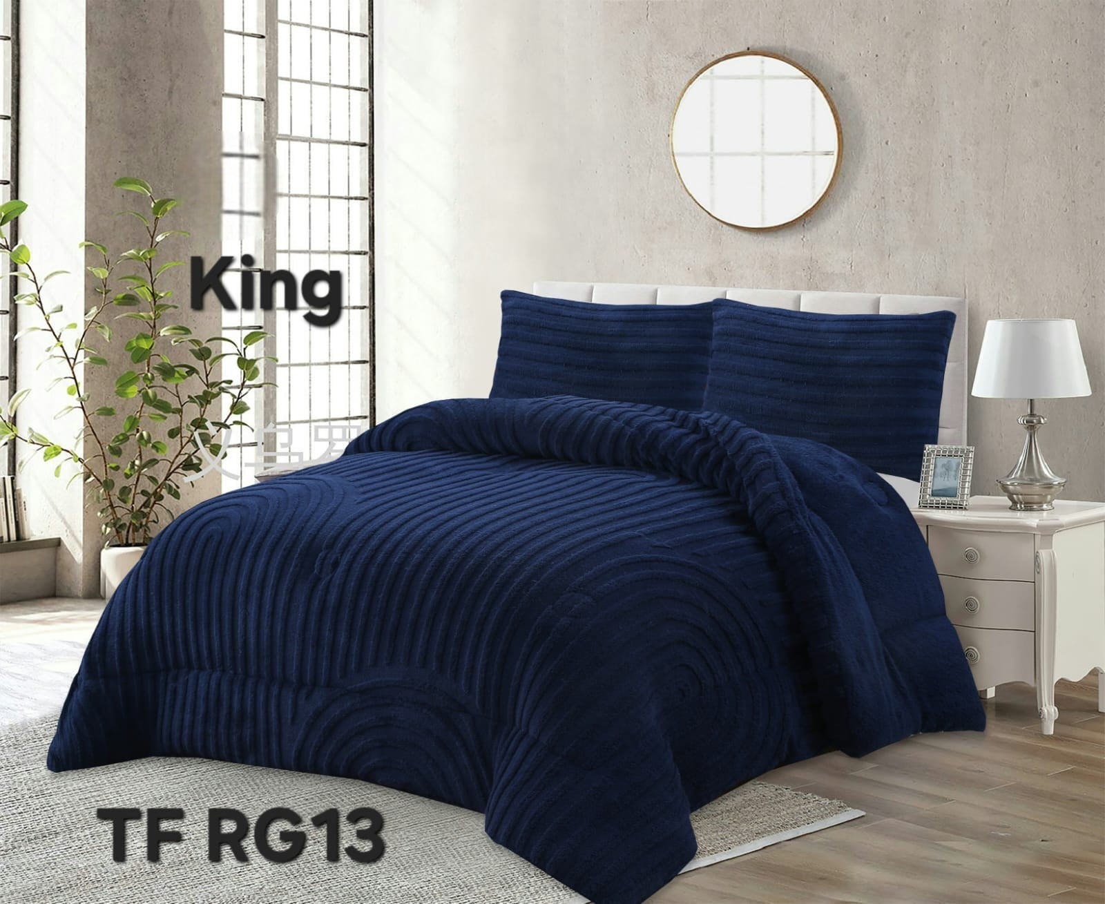 PLUMON DE INVIERNO TF CON DISEÑO LINEAL KING - 1