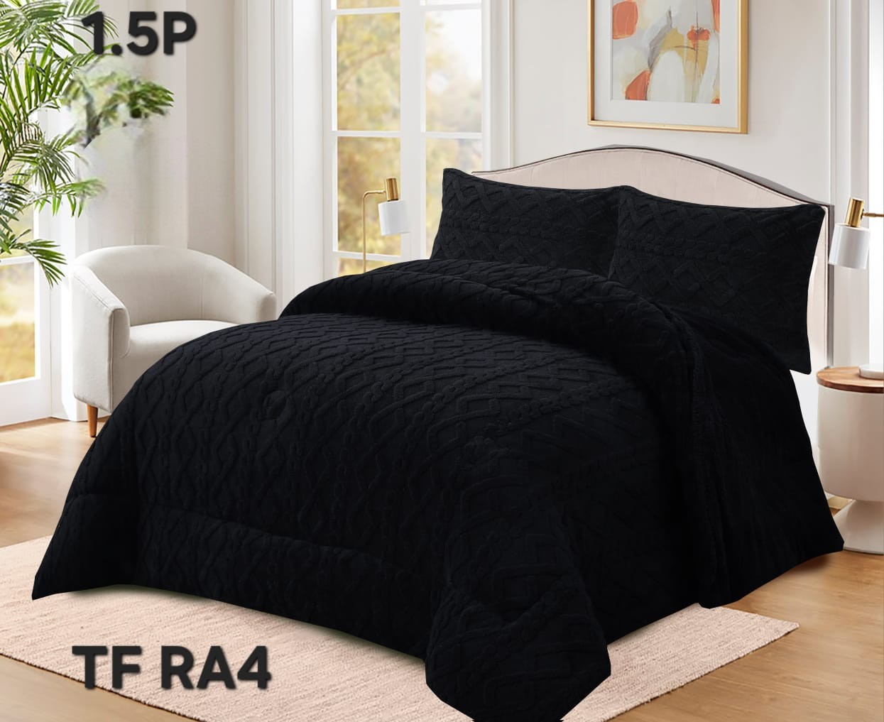 PLUMON DE INVIERNO TEN FEI TEXTURIZADO 180X230CM - 1