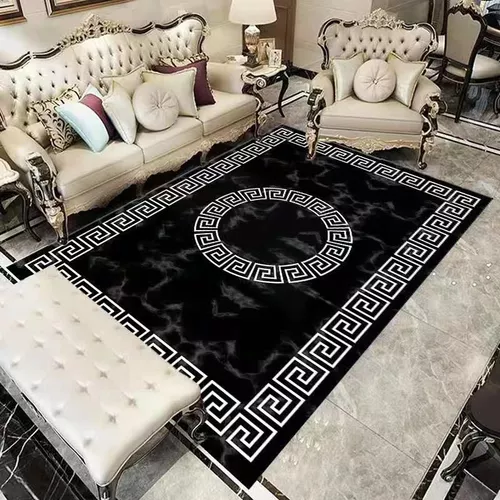 ALFOMBRA LISA CON DISEÑO EN 3D 200X240CM - 1