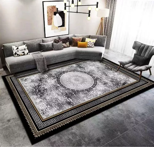 ALFOMBRA LISA CON DISEÑO EN 3D 200X240CM - 1
