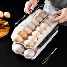 BANDEJA ORGANIZADOR DE HUEVOS PARA COCINA - 1