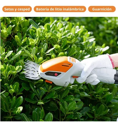 PODADOR CÉSPED ARBUSTOS INALÁMBRICO 2EN1 SL-0121 - 2
