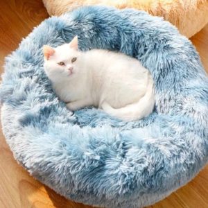 CAMAS PARA MASCOTAS ANTI-ESTRES PELUDITAS 70 CM - 1