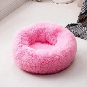 CAMAS PARA MASCOTAS ANTI-ESTRES PELUDITAS 70 CM - 1