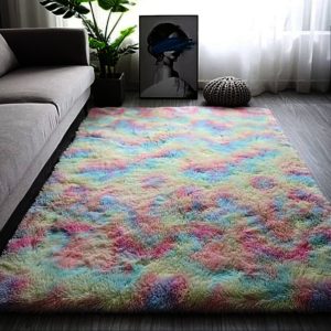 ALFOMBRA PELUDAS LIVIANAS 180×200 CM - 1