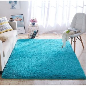 ALFOMBRA PELUDAS LIVIANAS 180×200 CM - 1