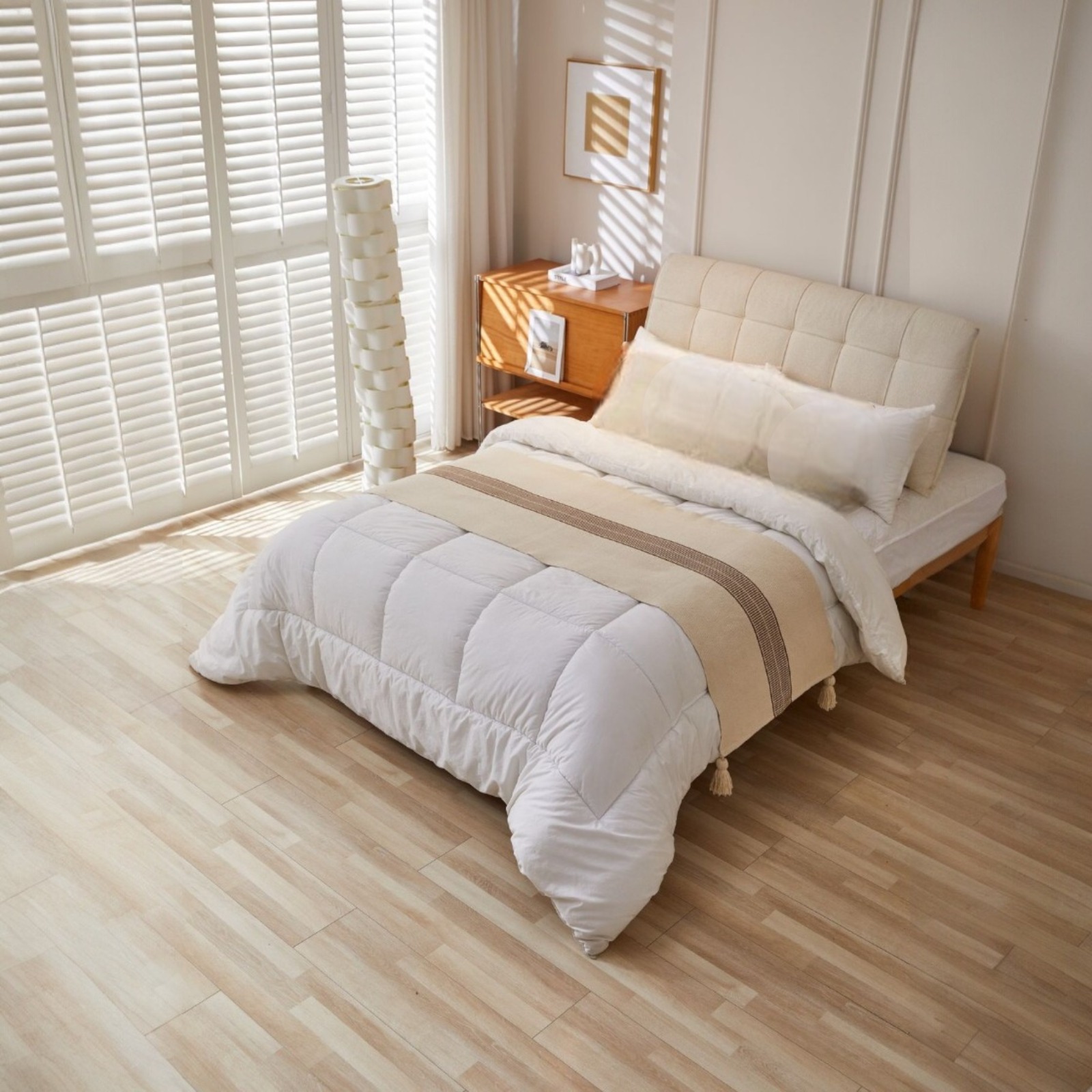 PIECERA CROCHE TEJIDA 60X210CM - 2