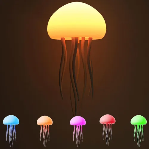LÁMPARA LED DE MEDUSAS SENSORIAL - 1