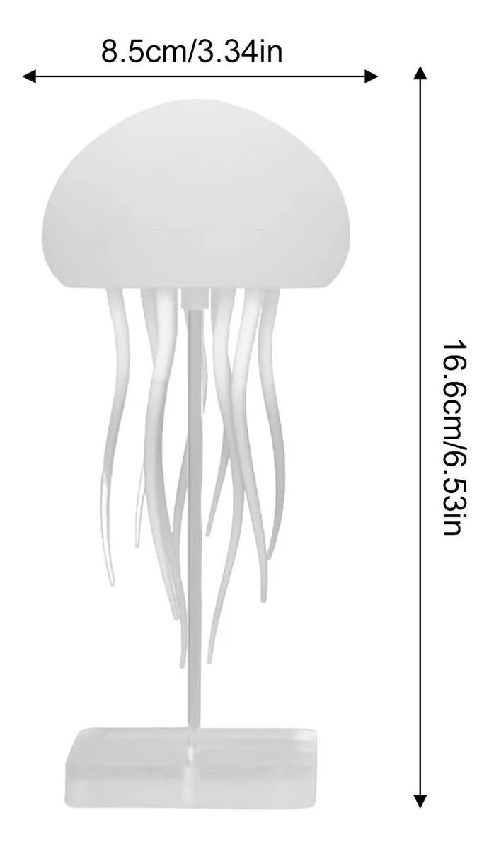LÁMPARA LED DE MEDUSAS SENSORIAL - 2
