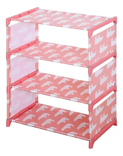 ZAPATERO ARMABLE 4 NIVELES ORGANIZADOR DE ZAPATO RESISTENTE - 1
