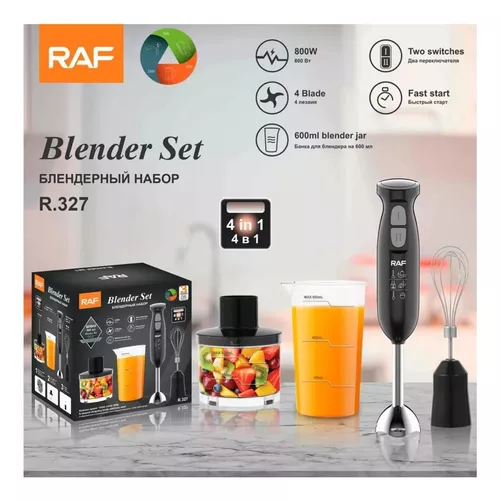BATIDORA MULTIFUNCIONAL 4 EN 1 DE MANO RAF 327 - 1