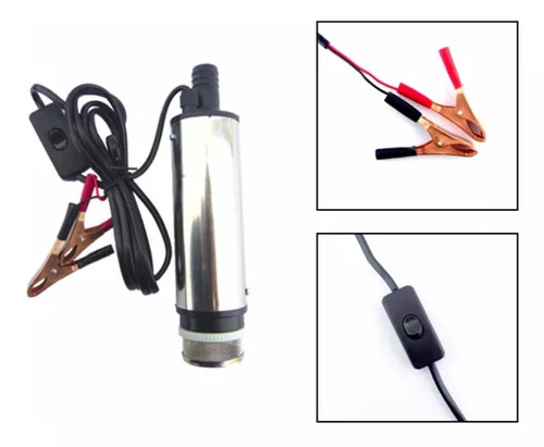 BOMBA ELECTRICA, 12V, PARA AUTO P/ DE FLUIDOS. - 2