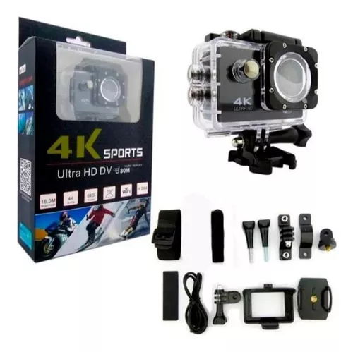 CAMARA DEPORTIVA CON WI-FI PANTALLA 2 PULGADAS 4K ULTRA HD - 1