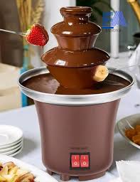 ANGELES DEL HOGAR CASCADA FUENTE DE CHOCOLATE FONDUE TRES NIVELES