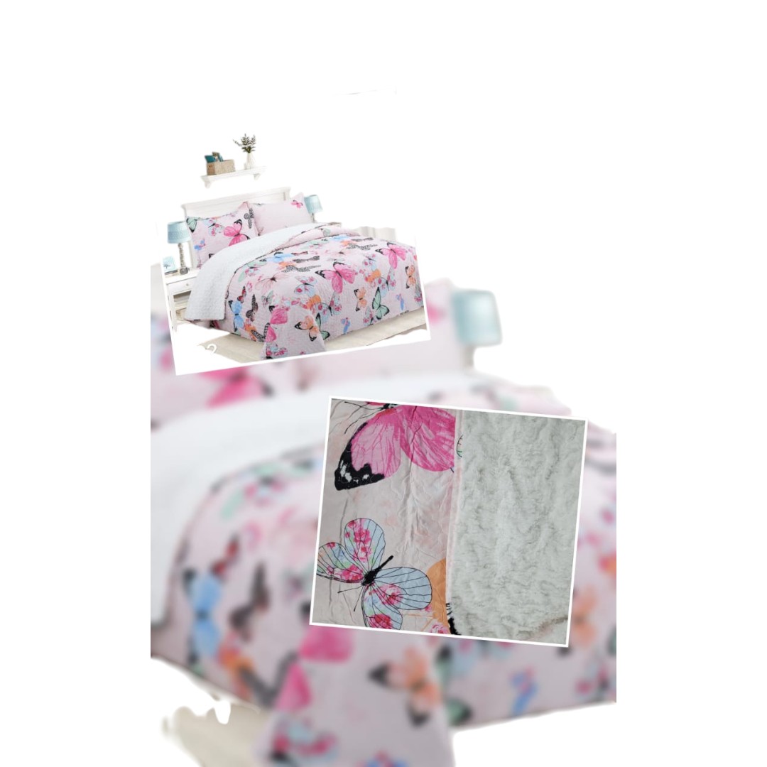 CUBRECAMA QUILT CON CHIPORRO DISEÑO 1.5 - 1