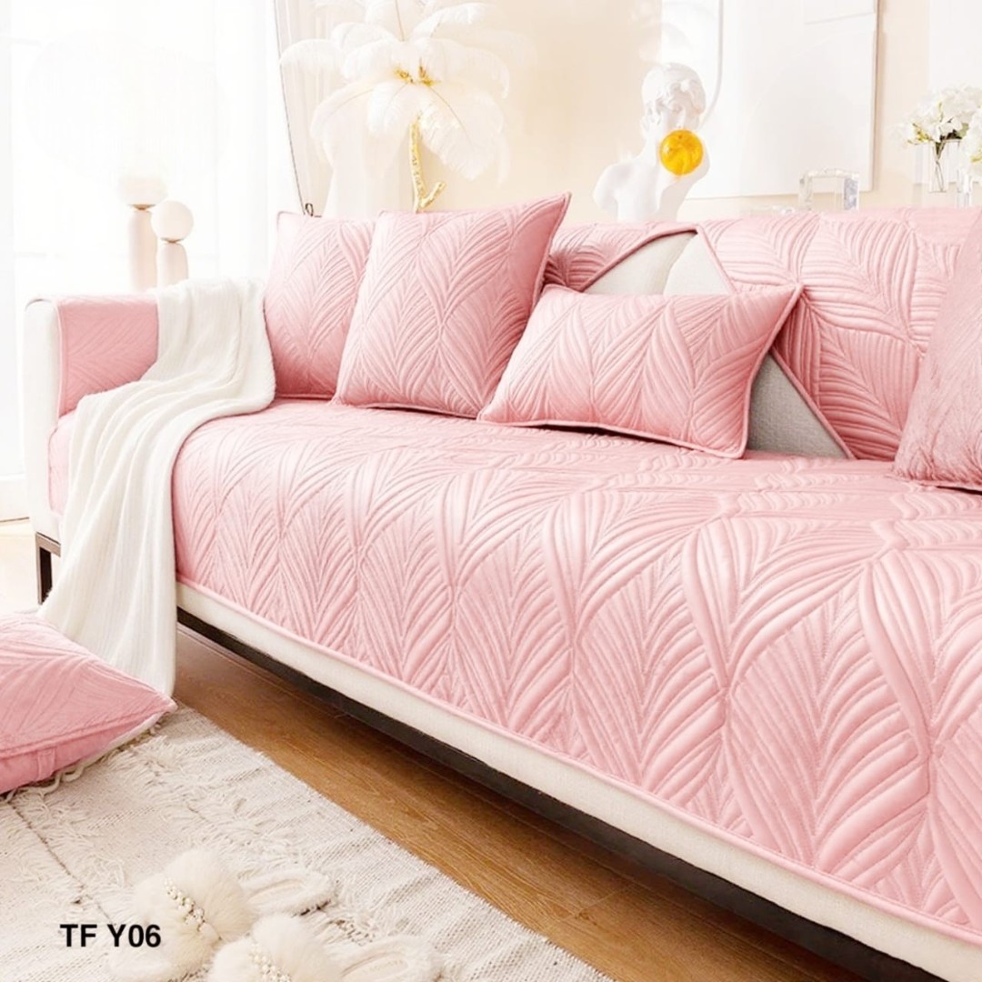 FUNDA DE SOFA MAT BORDADOS 3C 70X180CM - 1