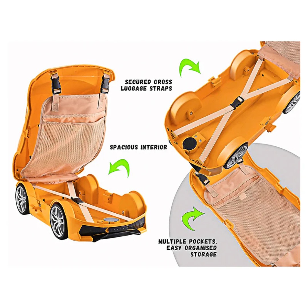 MOCHILA INFANTIL AUTOMOVIL DE JUGUETE - 2