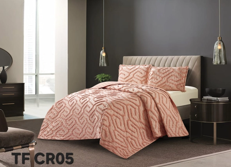 CUBRECAMA DE VERANO DISEÑO TUFTING KING - 1