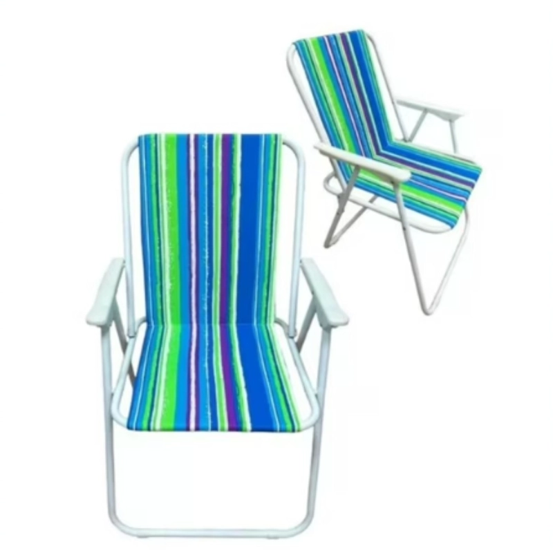 SILLA PLEGABLE PORTATIL PARA PLAYA, CAMPING Y PISCINA - 1