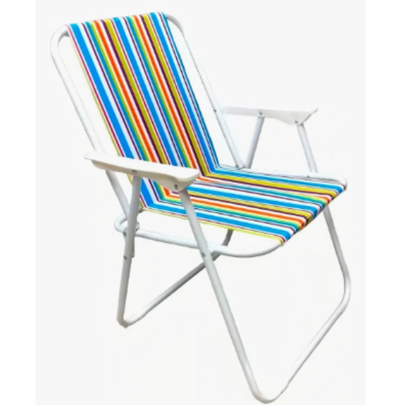 SILLA PLEGABLE PORTATIL PARA PLAYA, CAMPING Y PISCINA - 1