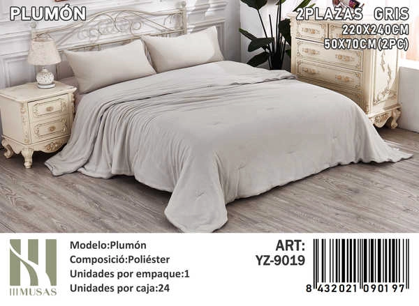 PLUMON SEMI ACOLCHADO IMUSSA 2P 220X240CM - 1