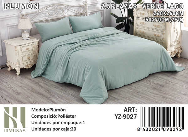 PLUMON SEMI ACOLCHADO IMUSSA KING 240X260CM - 1
