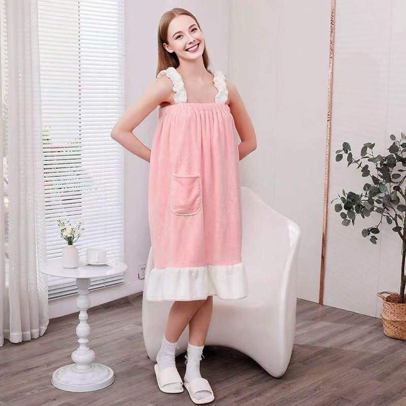 TOALLA BATA DE BAÑO PARA MUJER - 1