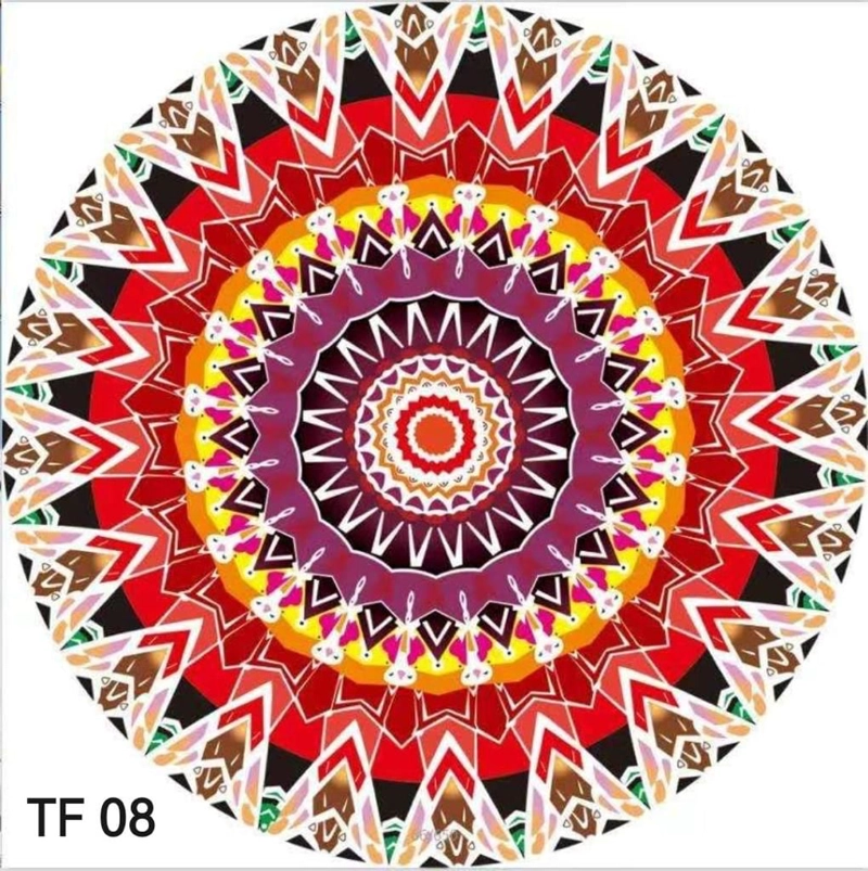 TOALLA REDONDA PLAYERA DISEÑOS VARIOS 150CM - 1