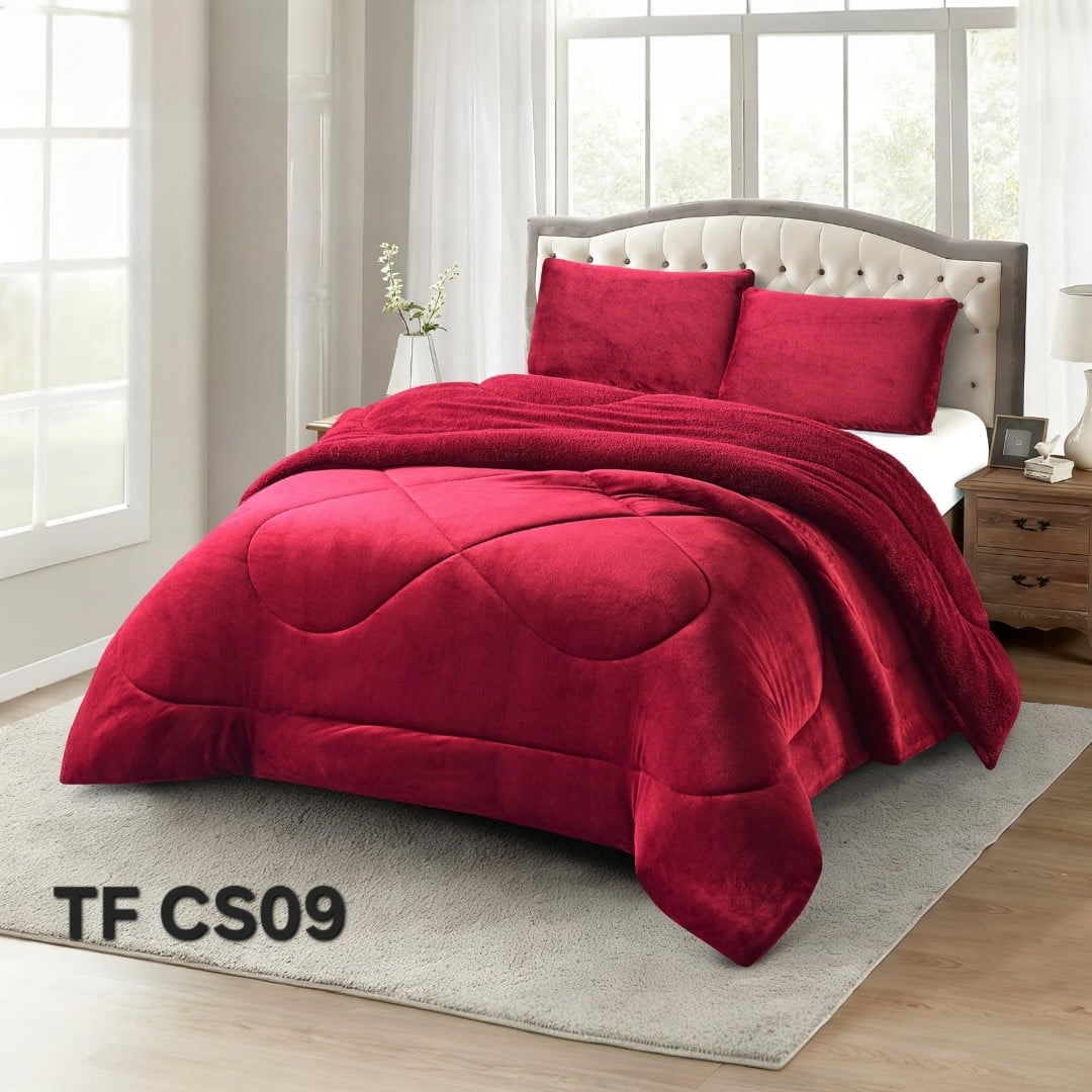 COBERTOR PLUSH DE INVIERNO TF PLAZA Y MEDIA - 1