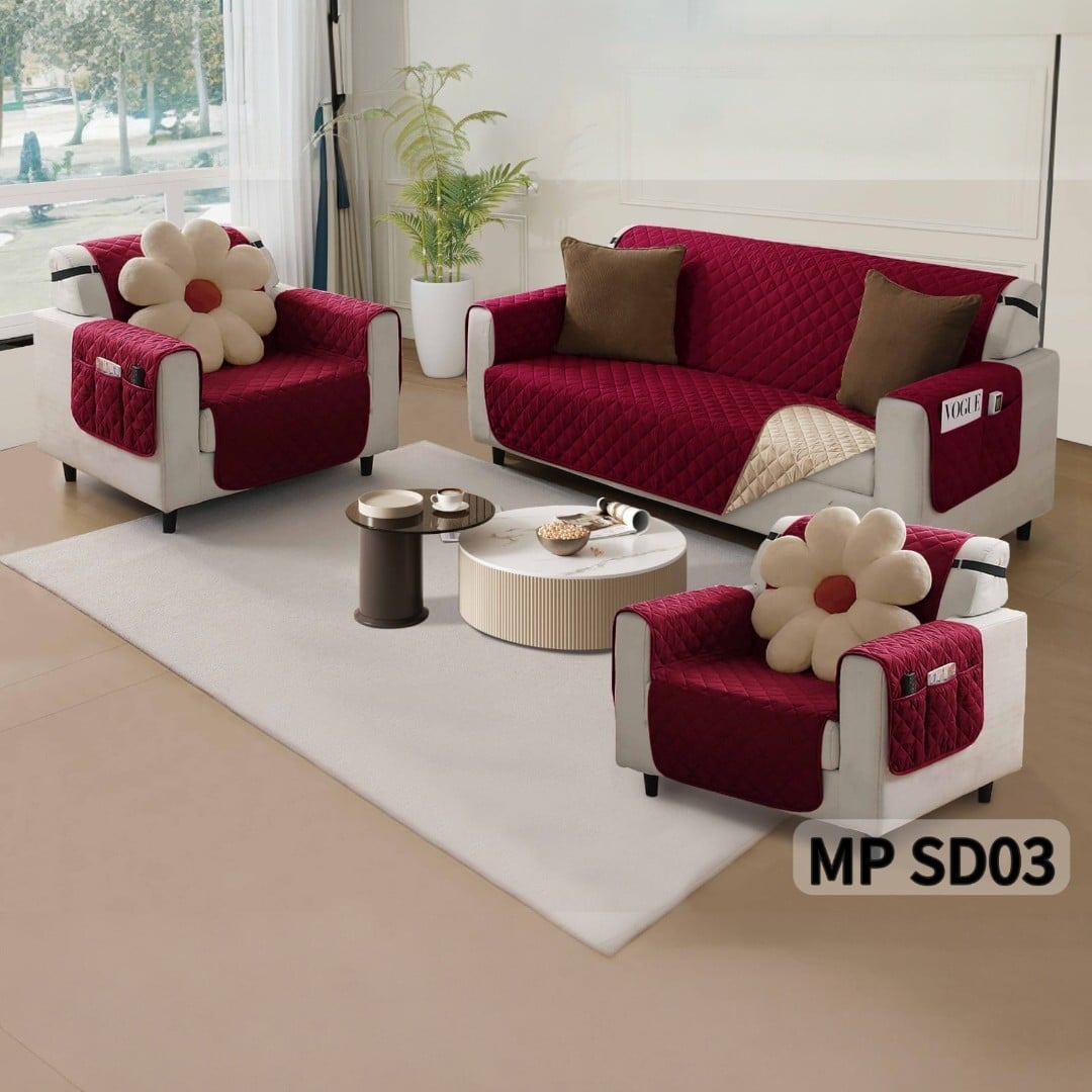 FUNDA COBERTOR CUBRE SILLON 3+1+1 REVERSIBLE - 1