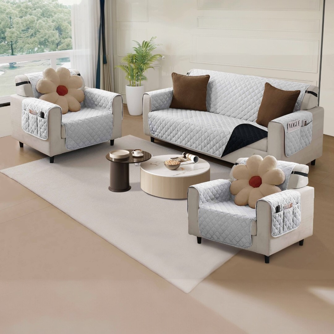 FUNDA COBERTOR CUBRE SILLON 3+1+1 REVERSIBLE - 1