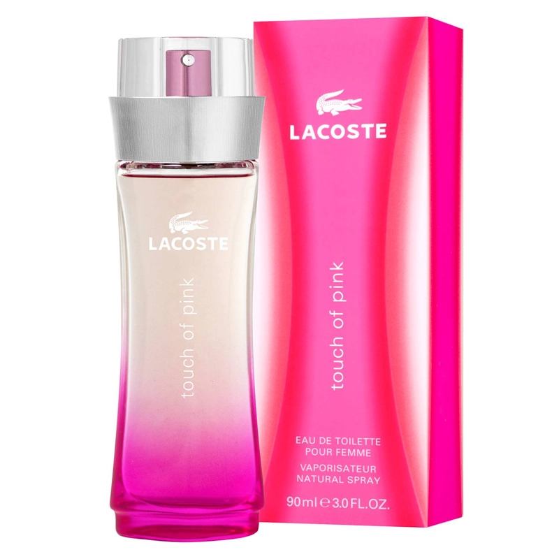 PERFUME TOUCH OF PINK LACOSTE EDT MUJER 90 ML - 1