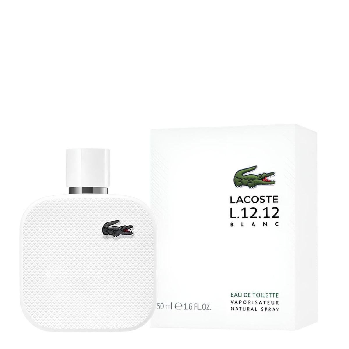 PERFUME L.12.12 BLANC LACOSTE EDT HOMBRE 50 ML - 1