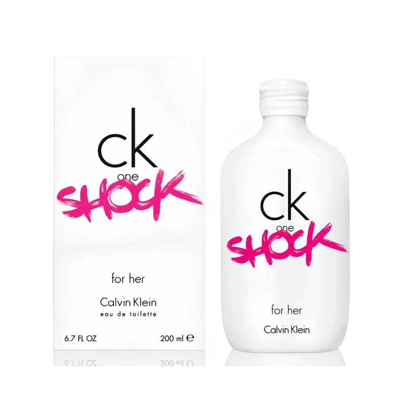 PERFUME CK ONE SHOCK EDT CALVIN KLEIN MUJER 200 ML - 1